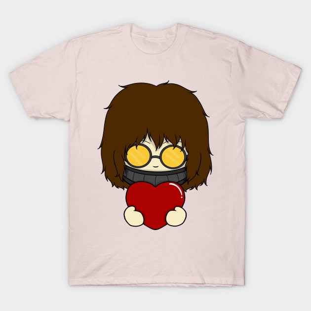 ticci toby valentine chibi T-Shirt by LillyTheChibi